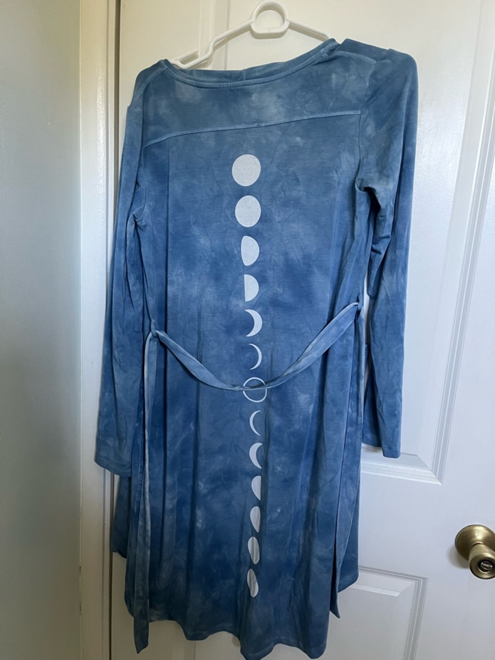 Purusha People Indigo Moonlight Ritual House Coat blue m medium
